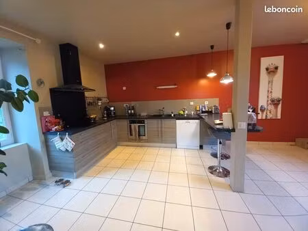 maison individuelle avec garage  cour et jardin