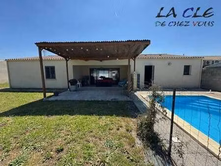 vente maison piscine à villiers-en-plaine (79160) : à vendre piscine / 155m² villiers-en-p