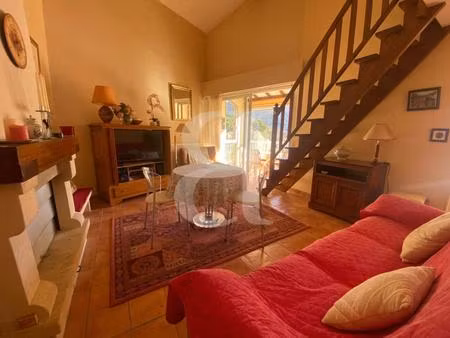 appartement avec une belle terrasse  cave et parking proche du c