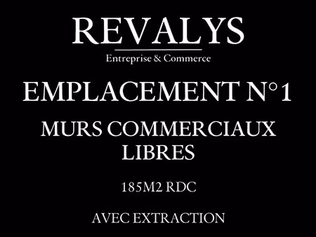 murs commerciaux
