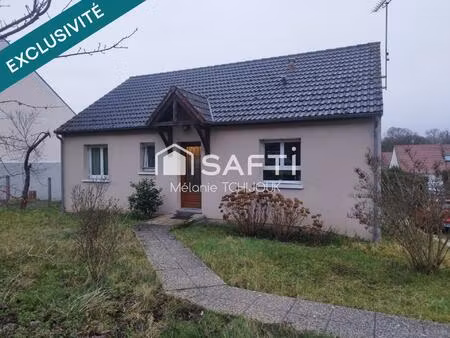 maison de 4 pièces sur sous-sol total