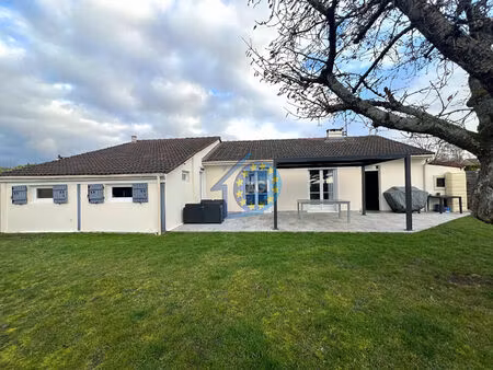 maison plain-pied  mantes la ville 5 pièces 105m²  3 chambres  1 bureau  380m² de terrain