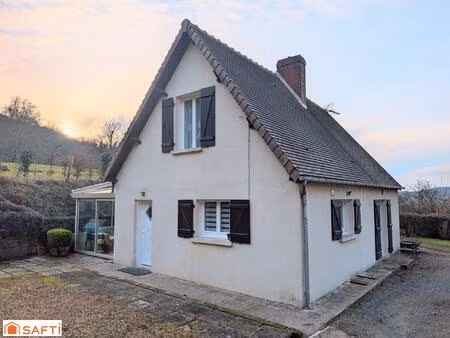 charme et vue dominante au pied de la forêt de réno-valdieu