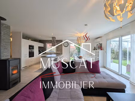 frontonas - maison plain-pied - double garage - terrasse - jardin - piscine