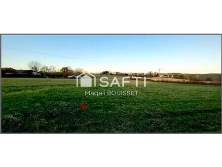 sur les hauteurs serre de cazaux terrain constructible de 1475m² et 1790m² agricole.