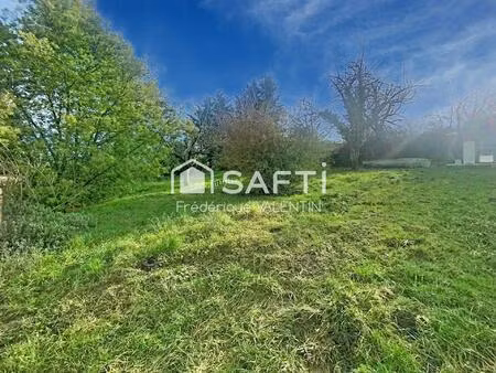 terrain de 1020 m2 en position dominante