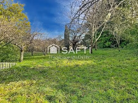 terrain viabilisé de 562 m2 secteur verfeil