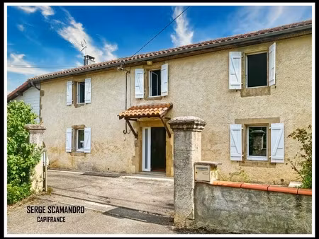 mirande (32) maison à vendre 6 pièces - 4 chambres - piscine 11x5 - terrain 2515 m²