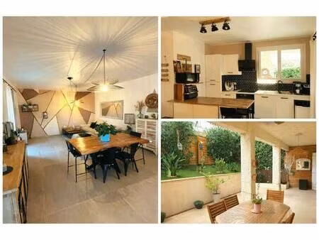 rez de villa 5 pieces avec terrasse espace-vert cave et parking