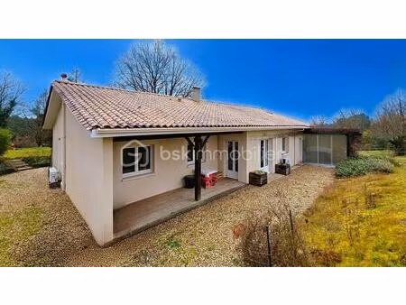 menesplet à 4 mn de montpon-ménestérol – plain-pied 4 chambres – terrain 1 600 m² – garage