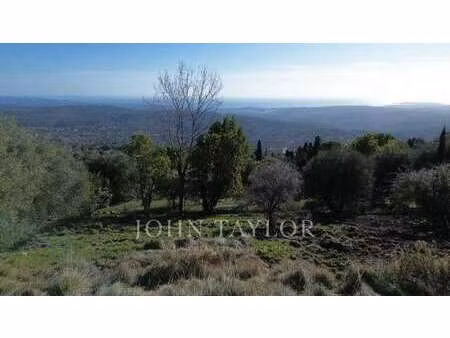 terrain avec vue sur mer à vendre à tourrettes-sur-loup : 895 000 € | 2333m²