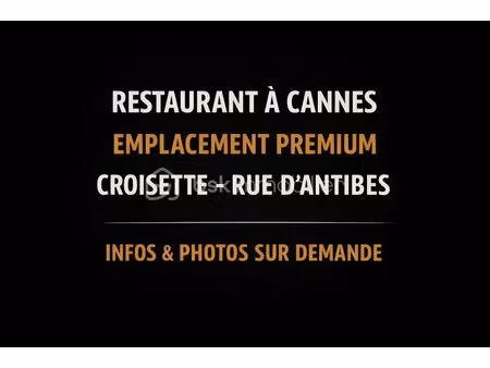 fonds de commerce à cannes