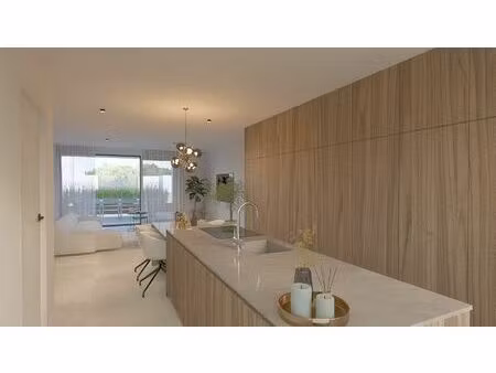 zeer ruim 1-slaapkamerappartement op de eerste verdieping met uitzonderlijk terras en onde