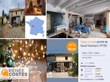 maison en viager 5 pièces 240 m²