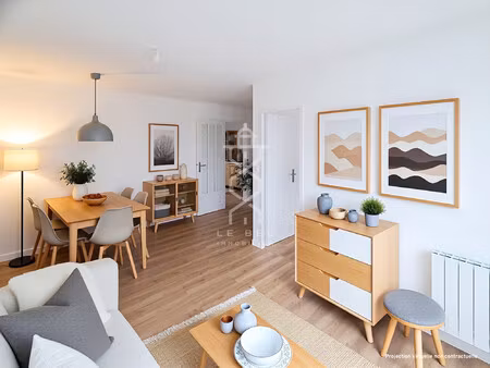 achat appartement 2 pièces 52m² lanester 56600