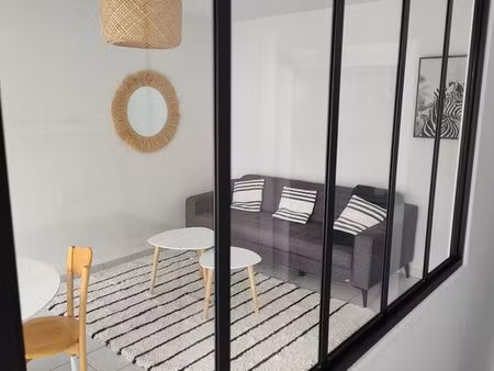 t3 meublé 62 m² quartier république clermont-ferrand-résidence récente avec balcon