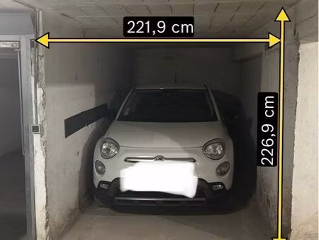 place de parking sous sol beaulieu sur mer