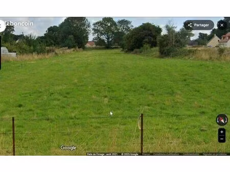 terrain 478 m² flers sur noye