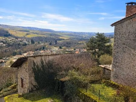 ternand. duplex 100m2 dans maison ancienne avec petite terrasse + terrain non attenant