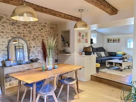 sainte anastasie maison de village 4 pièce(s) 97 15 m2 avec terrasse 3 chambres