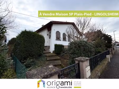 achat maison 6 pièces 147m² lingolsheim 67380