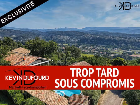 vente maison 5 pièces 110 m² aubenas (07200)