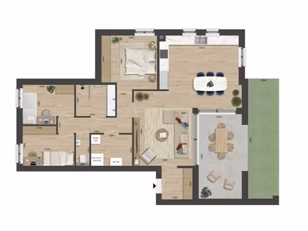 appartement te koop in mol met 3 slaapkamers