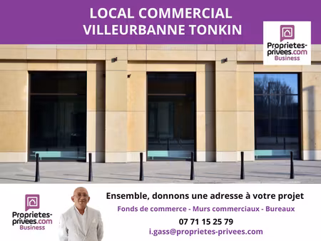 villeurbanne - local commercial 42 m²   secteur tonkin