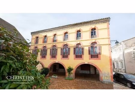 demeure historique d'exception/ancien théatre du xixème siècle 