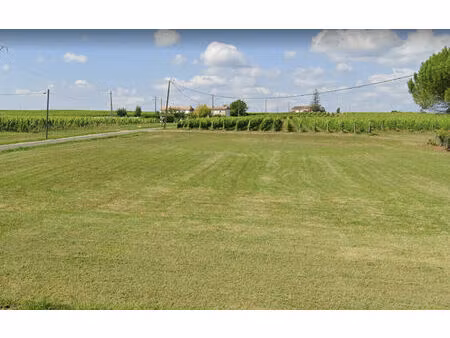 vente terrain à construire 1050 m² bussac-forêt (17210)