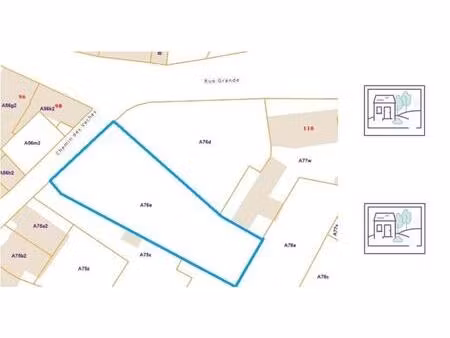 terrain à bâtir à vendre à grande boussoit (vwd16372)
