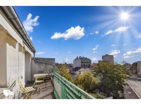 vente appartement - 5 pièces - 102 m² - romainville - (93)