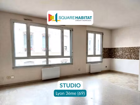 vente appartement 1 pièce 31 m² lyon 3 (69003)