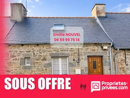 maison à rénover avec cour   opportunité investissement à pleumeur-gautier