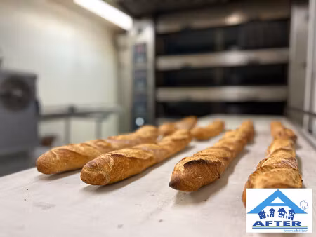 fonds de commerce boulangerie / patisserie + murs et appartement