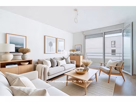 vente appartement 3 pièces 71 m² à lyon 7ème (69007)  254 000 €