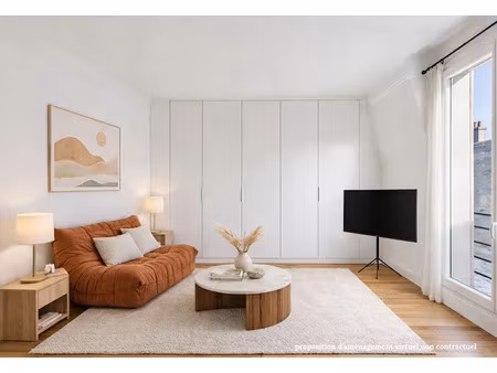 vente appartement 1 pièce 23.38 m² à paris 17ème (75017)  260 000 €
