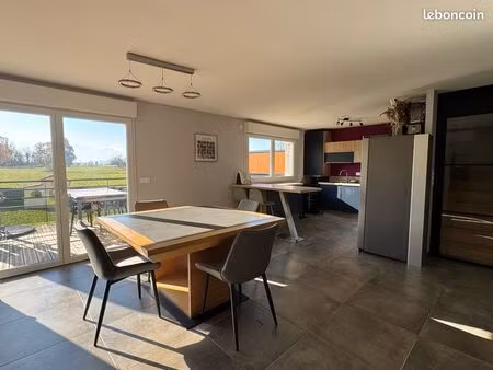 duplex t4 lumineux avec jardin et garage double