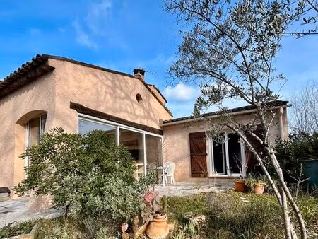 jolie maison 3 pièces de 72 m² avec véranda de 12 m²  garage de 21 m² et beau terrain de 2