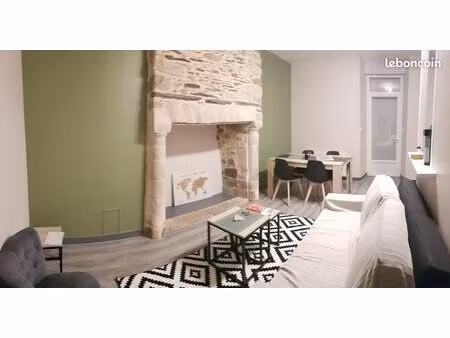 t2 centre ville avec jardinet