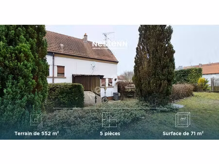 maison diesen 5 pièce(s) 71.7 m2 2 chambres