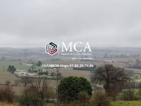 vente terrain 2000 m² à montagnac-sur-auvignon (47600)  70 000 €