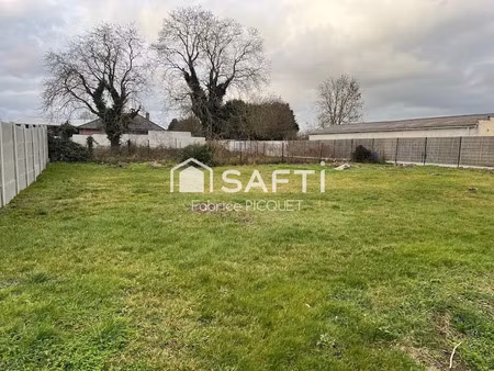 vente terrain 585 m² à hergnies (59199)  80 000 €