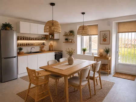 maison de ville neuve à vendre à la chapelle saint laurent - 7 pièces  134 m²