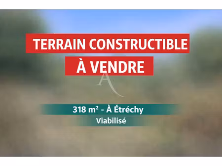 vente terrain 318 m² à etrechy (91580)  128 350 €