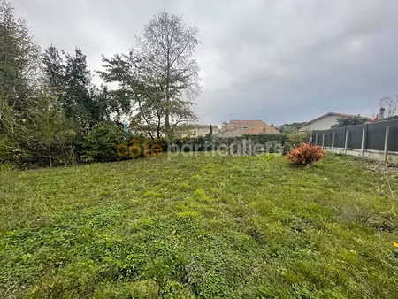 vente terrain 684 m² à carbon-blanc (33560)  139 000 €