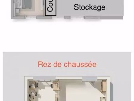 local professionnel à louer – espaces polyvalents avec logement