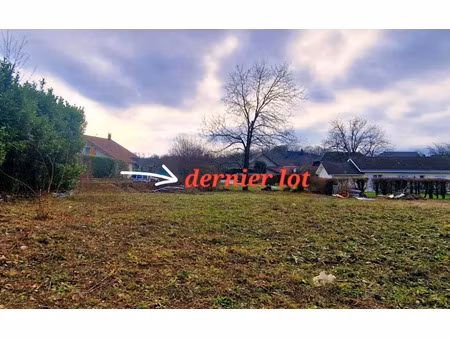 vente terrain 527 m² à hauteville-sur-fier (74150)  150 000 €