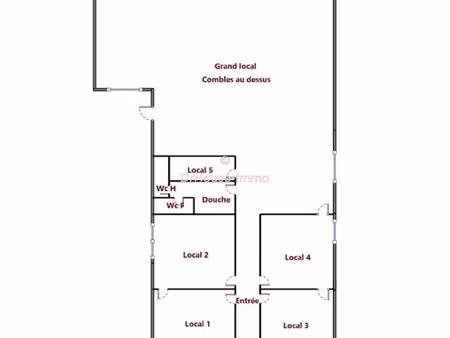 vente locaux professionnels 270 m² à dax (40100)  231 550 €