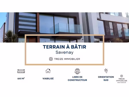 vente terrain à savenay (44260) : à vendre / 641m² savenay